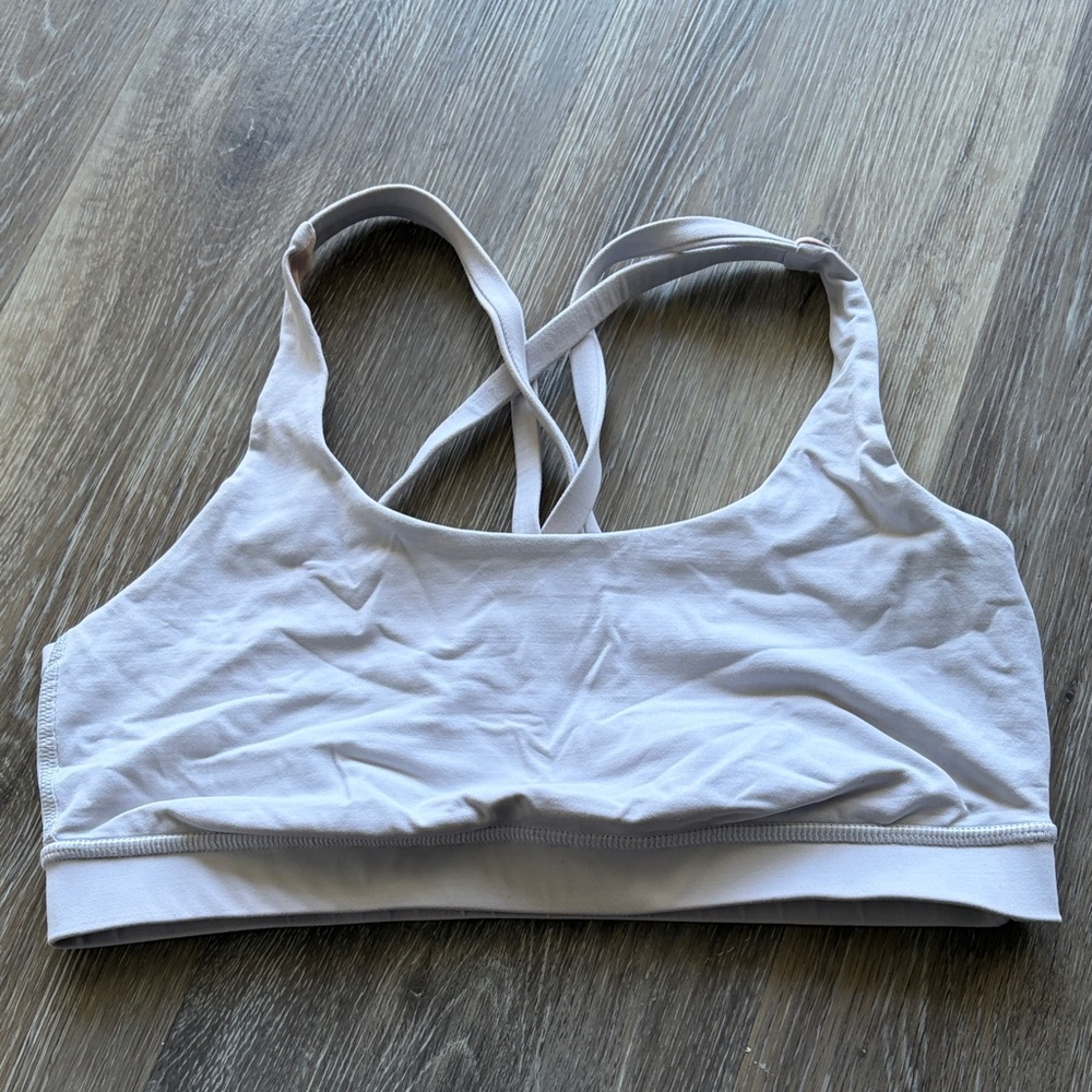 Lululemon Energy Bra in White size 4